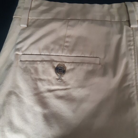 GAP 34x30 Slim Fit Light Tan Colour 100% Cotton Men's Chinos - Picture 4 of 13